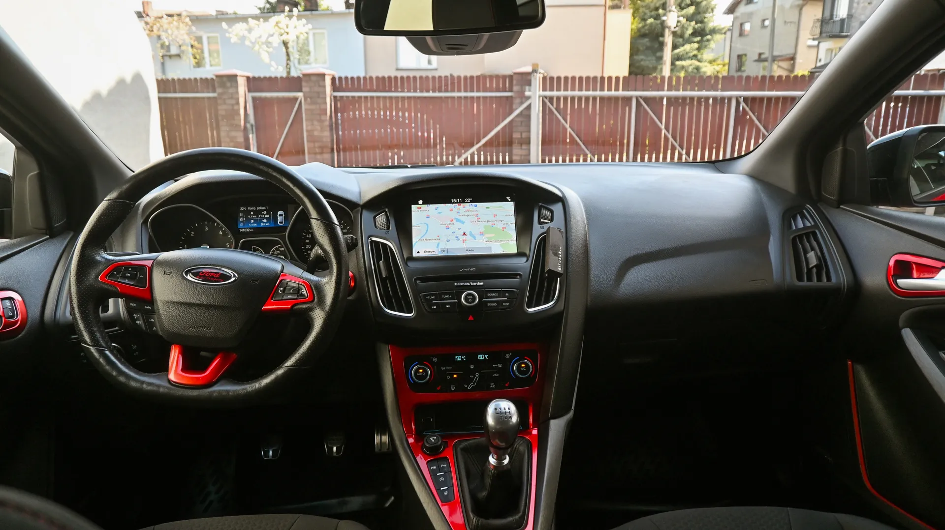 Ford Focus ST-Line DURATORQ 2018 czerwony - zdjęcie 28 | AUTOTOJA.PL
