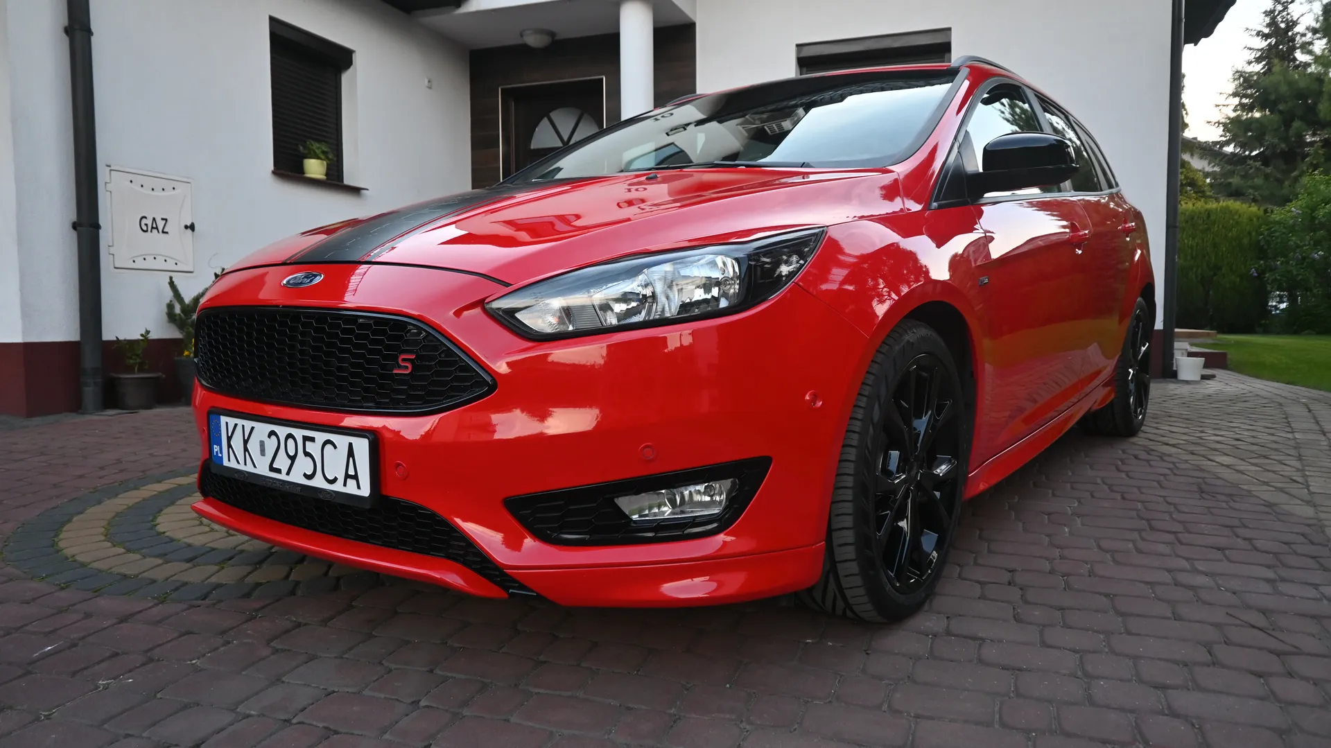 Ford Focus ST-Line DURATORQ 2018 czerwony - widok ogłoszenia