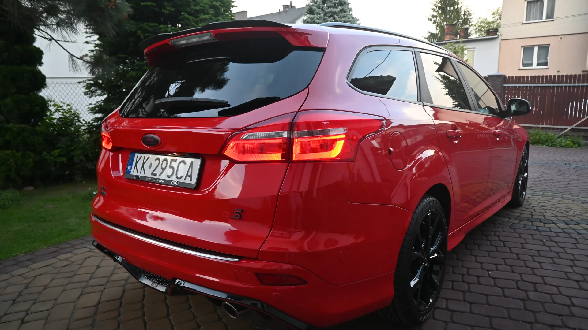 Ford Focus ST-Line DURATORQ 2018 czerwony - zdjęcie 4 | AUTOTOJA.PL