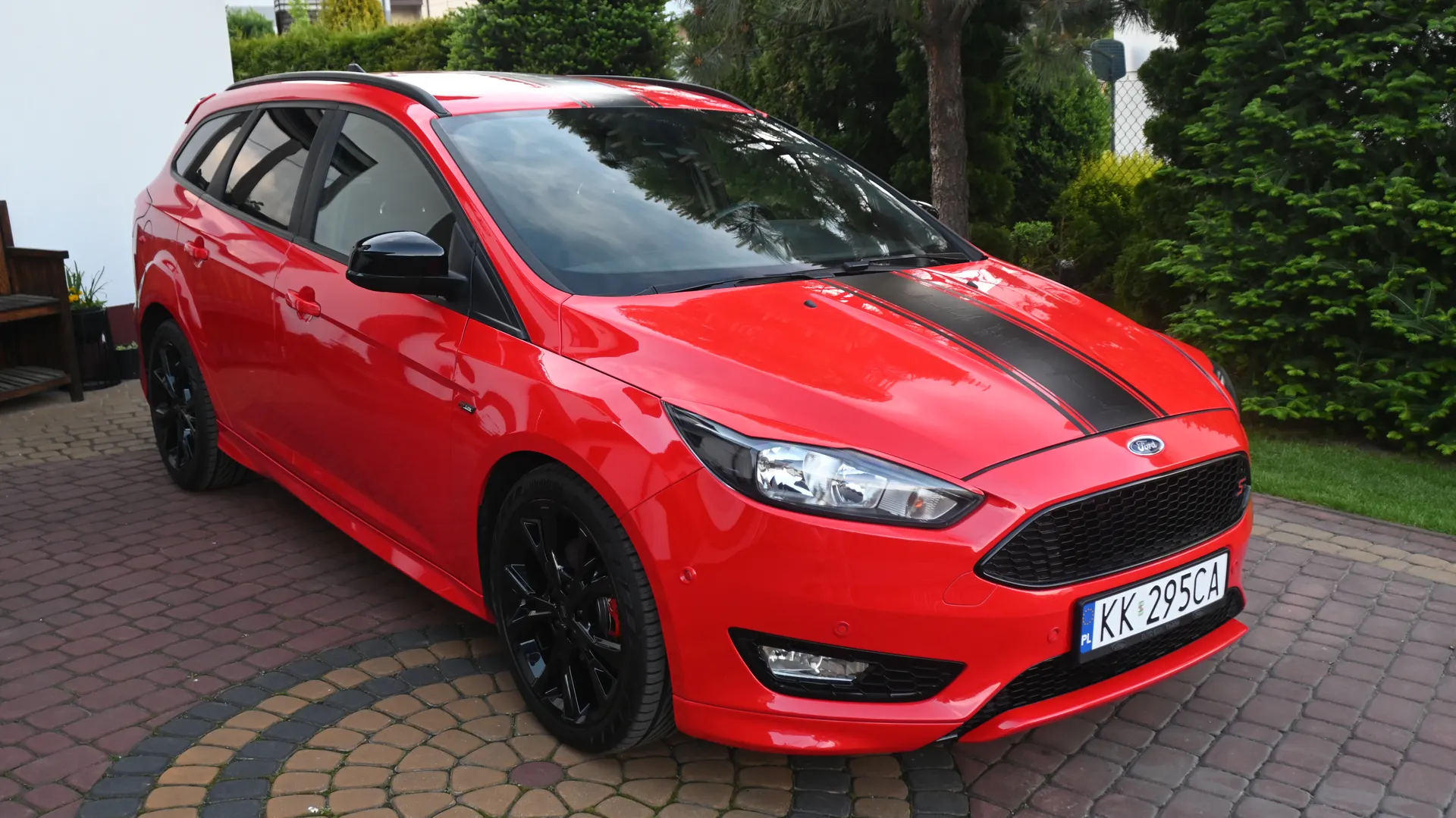Ford Focus ST-Line DURATORQ 2018 czerwony - zdjęcie 9 | AUTOTOJA.PL